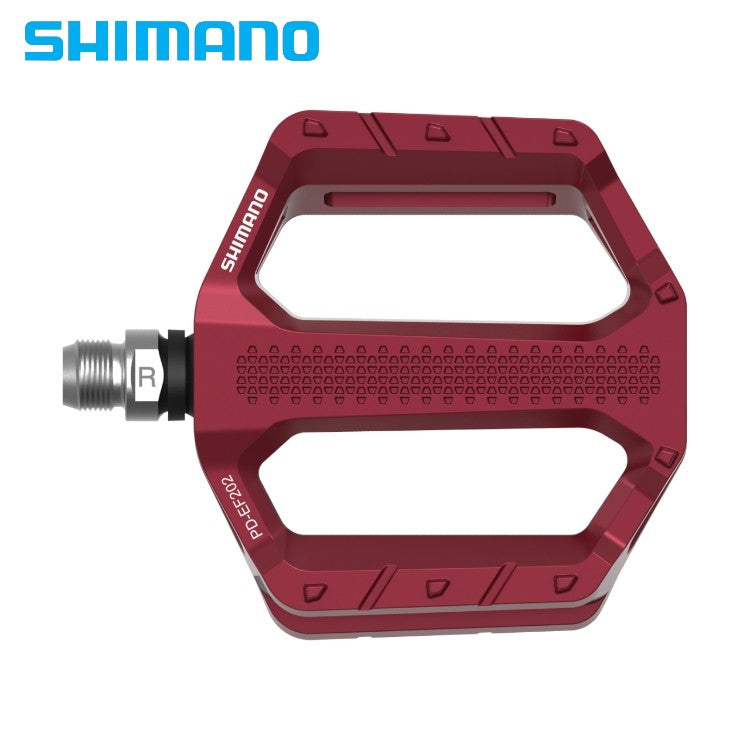 Shimano PD-EF202 Flat Pedal for Trekking and casual ride - Red