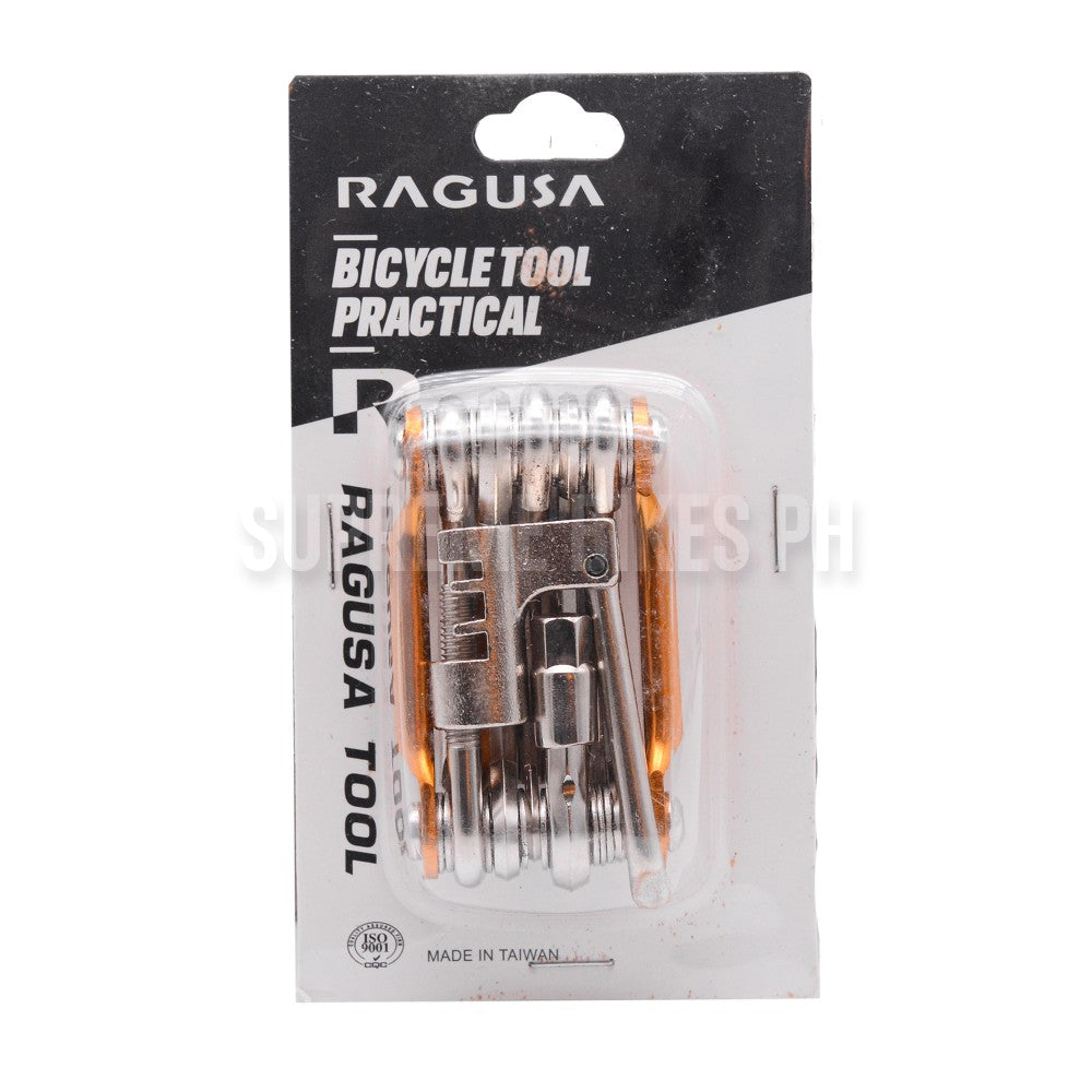 Ragusa R01 10-in-1 Multi-Tool with Chain Breaker - Gold
