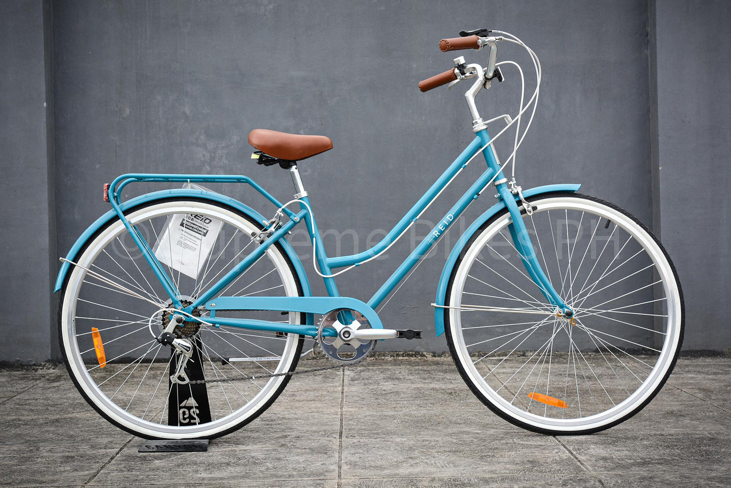 Reid Ladies Classic Vintage Commuter Bike 7-Speed - Aqua