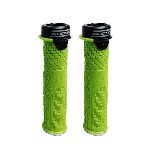 Sagmit SM-300 Bike Grips Anti-Slip Single Lock 125mm - Green