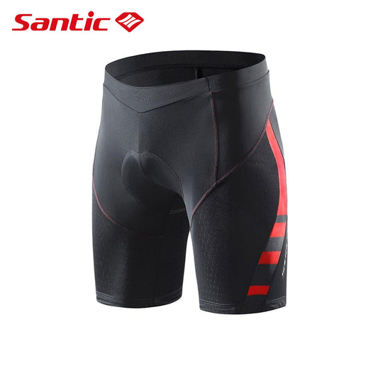 Santic Flames Men's Spring Summer Cycling Shorts - Red