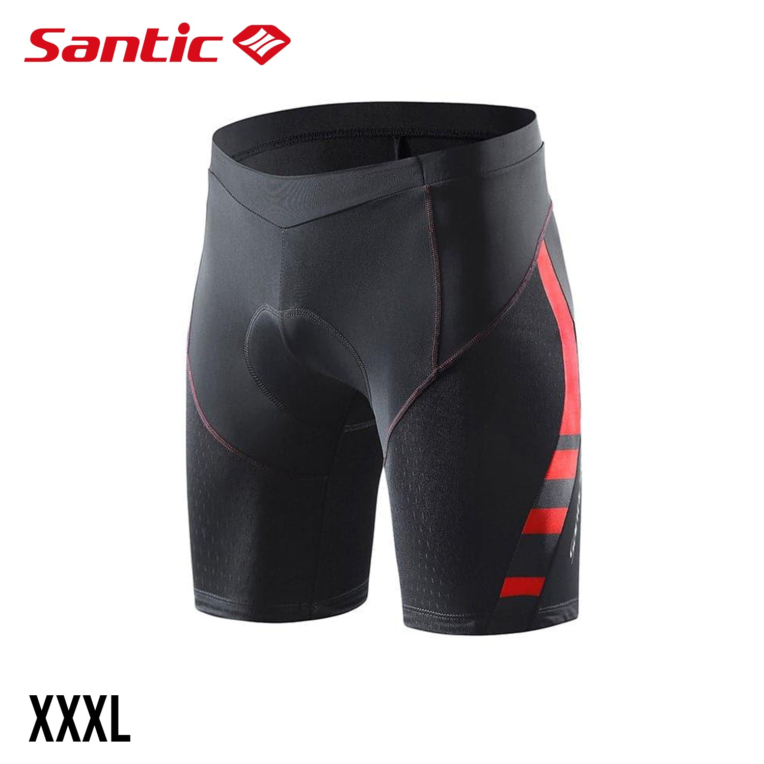 Santic Flames Men s Spring Summer Cycling Shorts Red Supreme Bikes PH