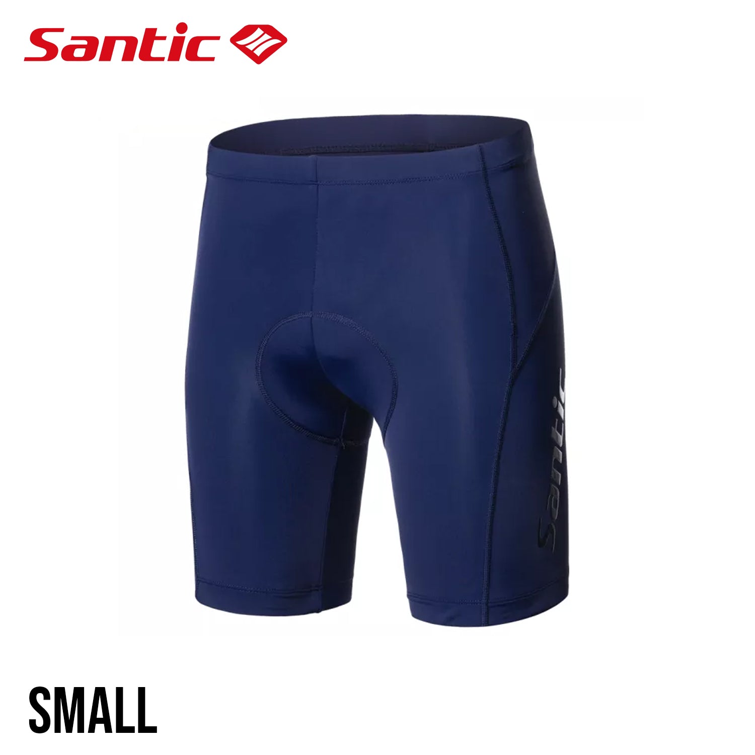 Santic Ordinary Men s Spring Summer 1 2 Cycling Shorts Navy