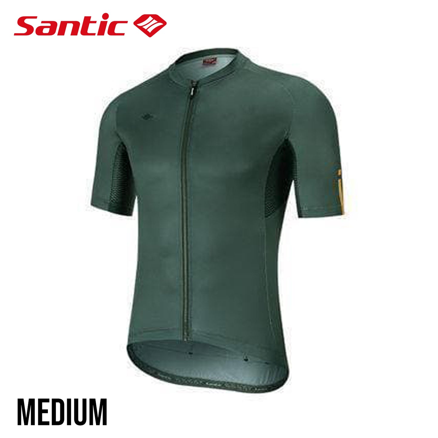 Santic Azuni Men's Short Sleeve Summer Jersey - Green