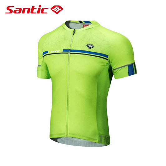 Santic Carmen Ⅱ Men's Short Sleeve Spring Summer Jersey - Green