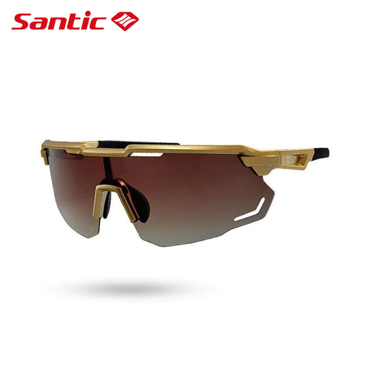 Santic Professional Sports Glasses - Gold