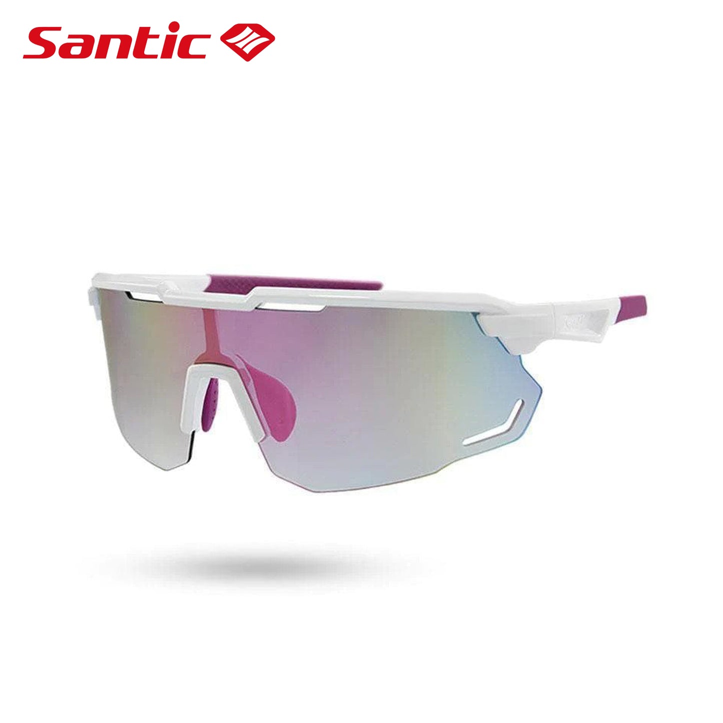 Santic Professional Sports Glasses - Purple