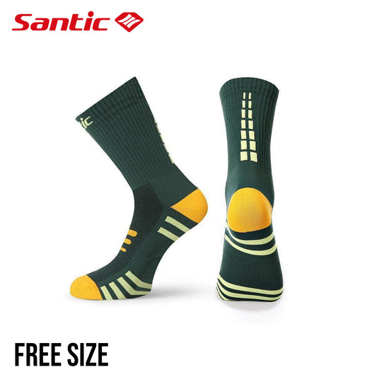Santic Jiugong Cycling Socks - Green