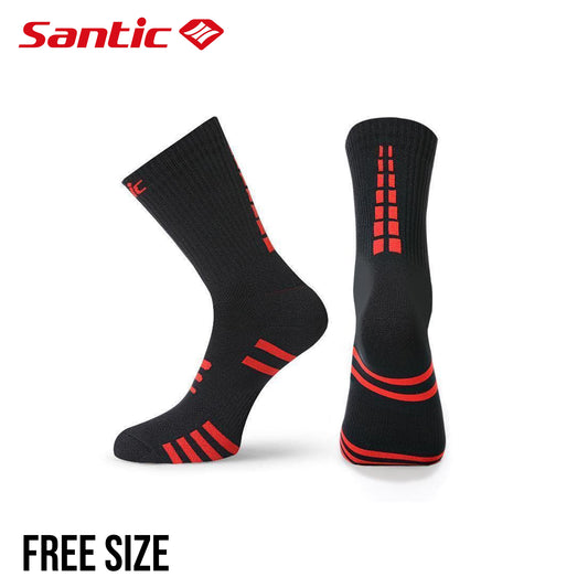 Santic Jiugong Cycling Socks - Red