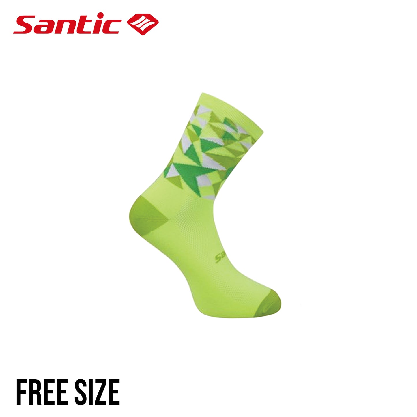 Santic S6401V Cycling Socks - Green