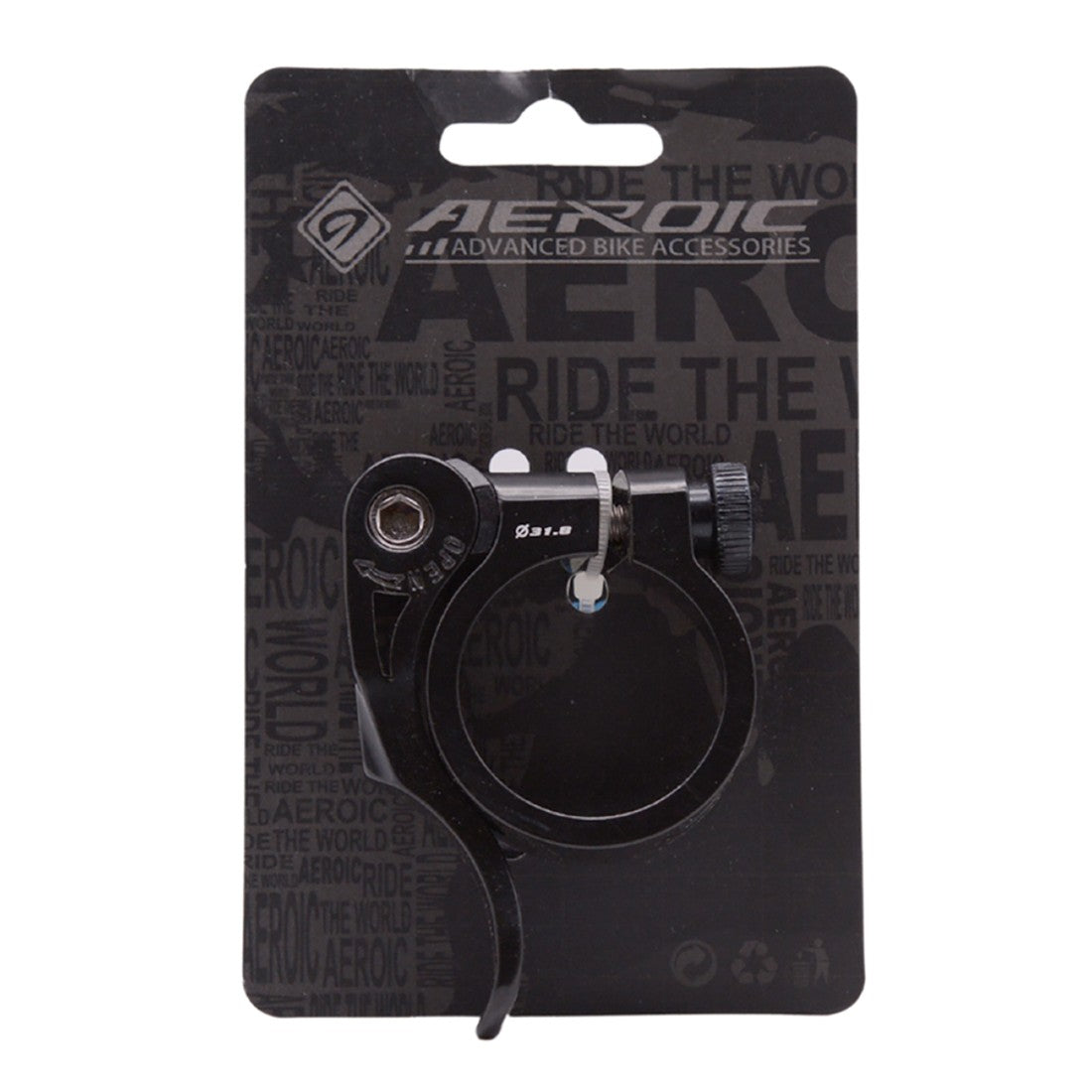 Aeroic Quick Release Seat Clamp - Black