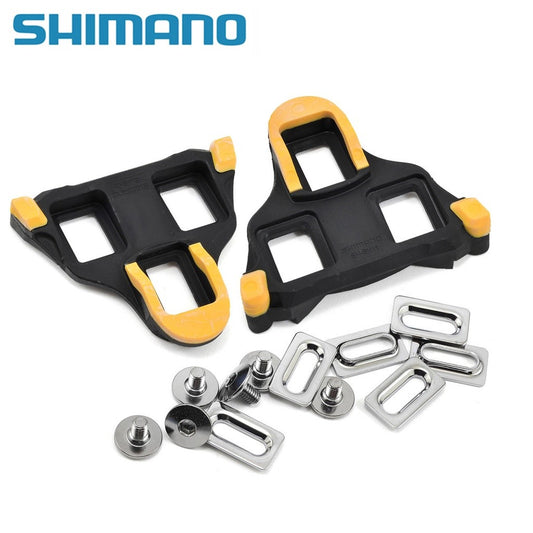 Shimano SH11 Cleat Attachment with Nut - Yellow (6 degree)