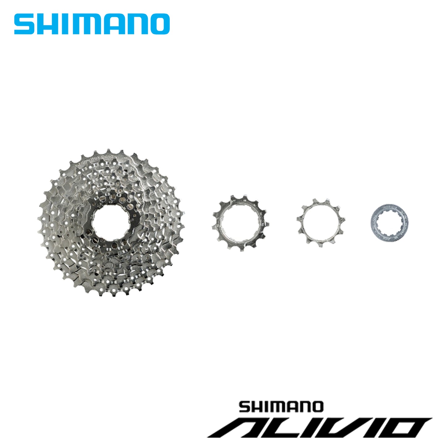 Shimano Alivio M3100 CS-HG400-9 9-Speed - HYPERGLIDE - MTB Cassette Sprocket
