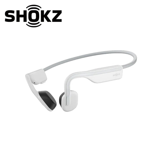 SHOKZ OpenMove Bone Conduction Open-Ear Lifestyle/Sport Headphones - White