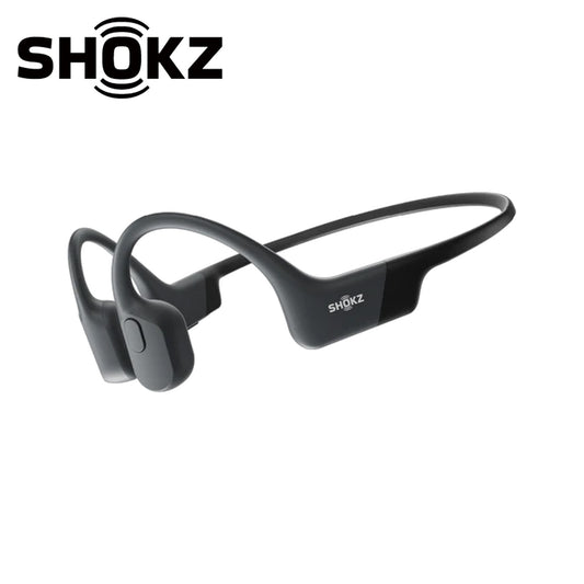SHOKZ OpenRun Bone Conduction Open-Ear Endurance Headphones - Black
