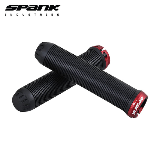 Spank SPIKE 30 Grips for MTB Bike - Black/Red
