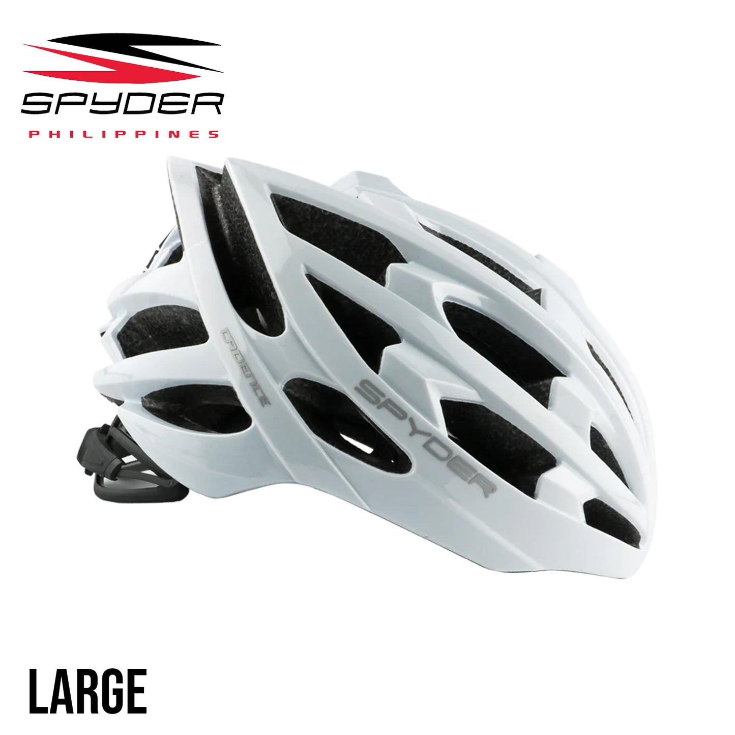 Spyder CADENCE Bike Helmet for Road - Gloss White