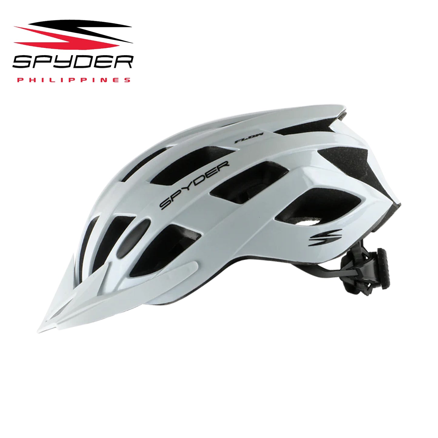 Spyder Flow MTB Bike Helmet - Shiny White