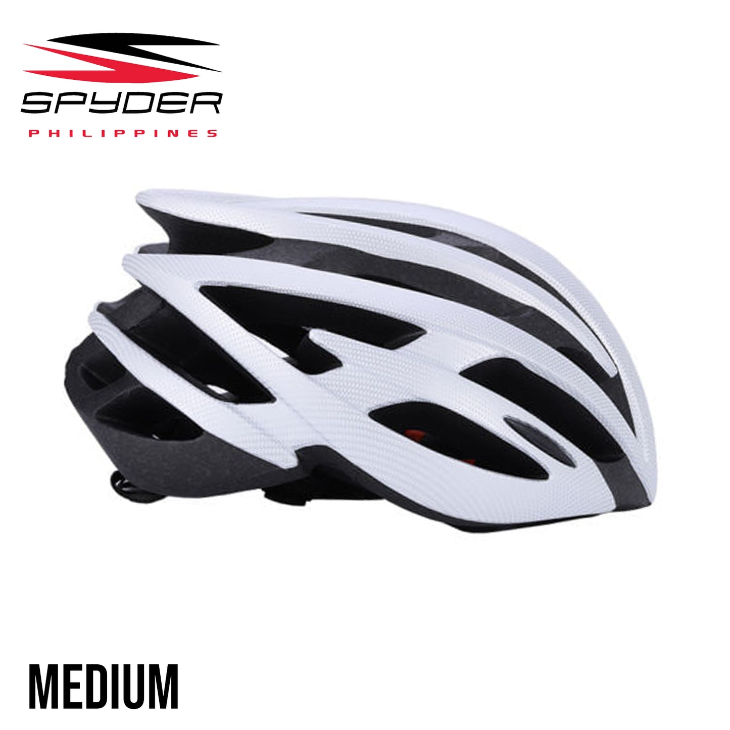 Spyder PHANTOM Bike Helmet for Road - White/Black