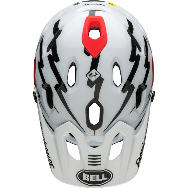 Bell Super DH Spherical MIPS Full-Face Helmet 2022 - Fasthouse Matte/Gloss White/Black