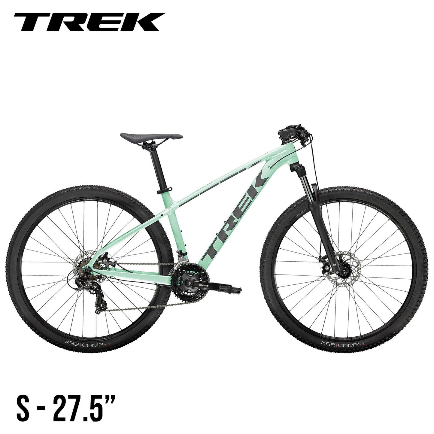 TREK Marlin 4 Gen 2 Cross Country Mountain Bike 27.5" - Voodoo Aloha Green