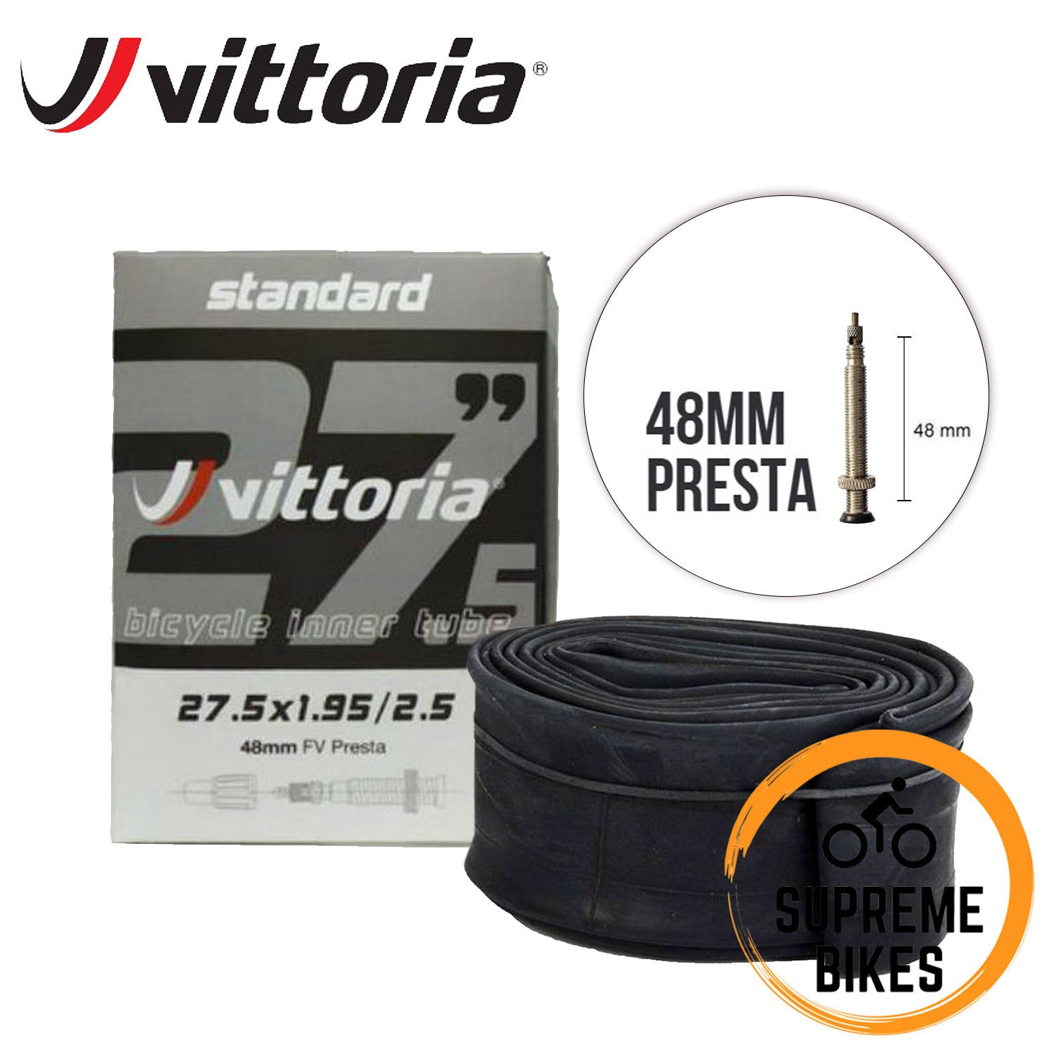 Vittoria Standard Butyl Inner Tubes for MTB