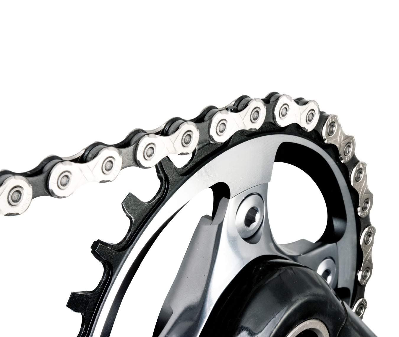 KMC X11 11-Speed Bike Chain 118 Links - Silver / Black