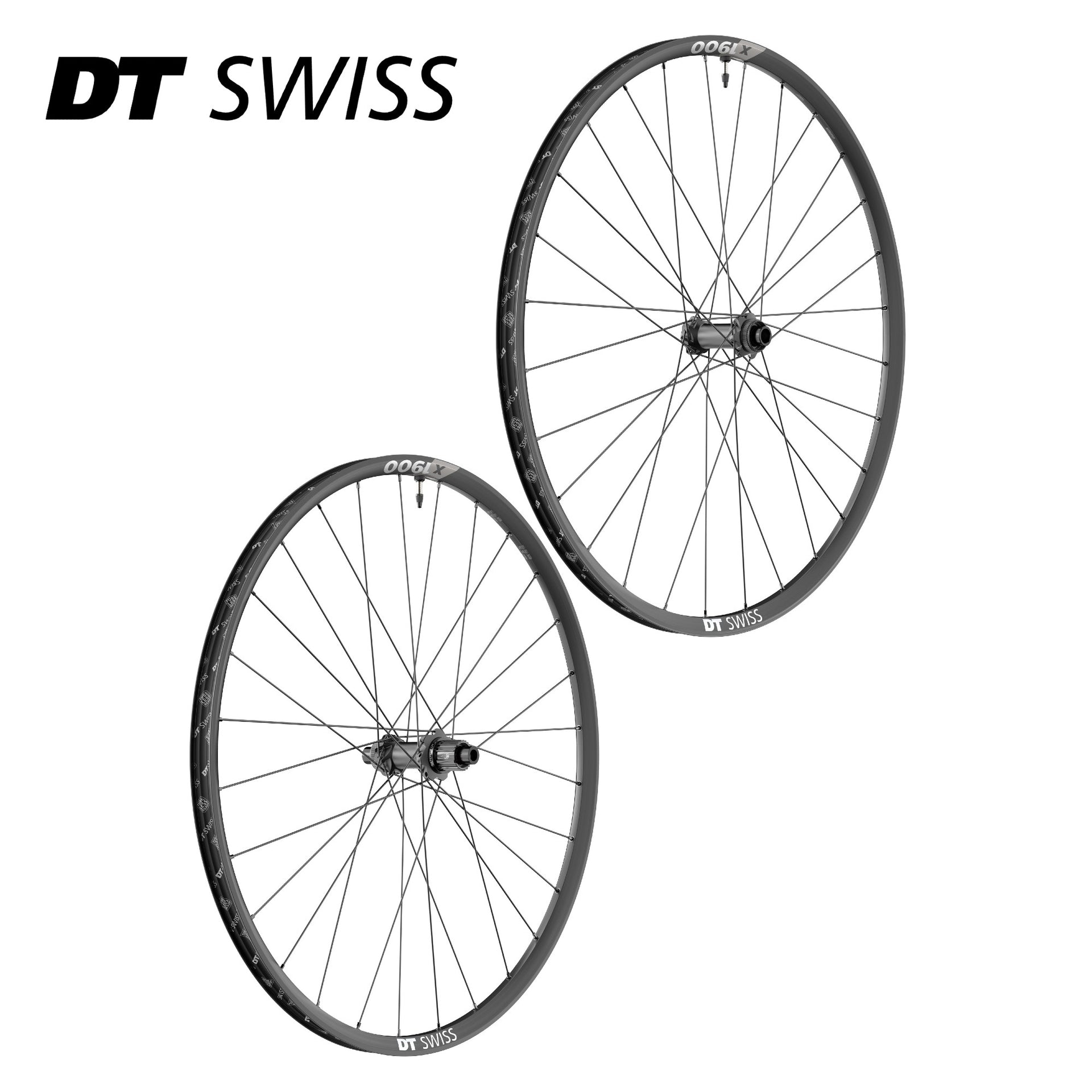 DT Swiss X1900 Spline 29er Wheelset Front and Rear