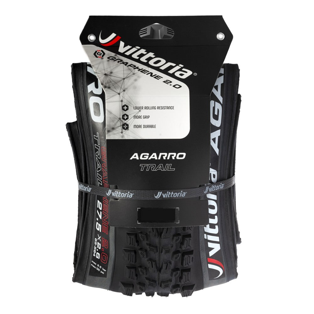Vittoria Agarro MTB Trail Tire 27.5 Tubeless TNT - Grey / Anthricite