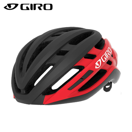 Giro Agilis Bike Helmet - Matte Black / Bright Red (Non-MIPS)