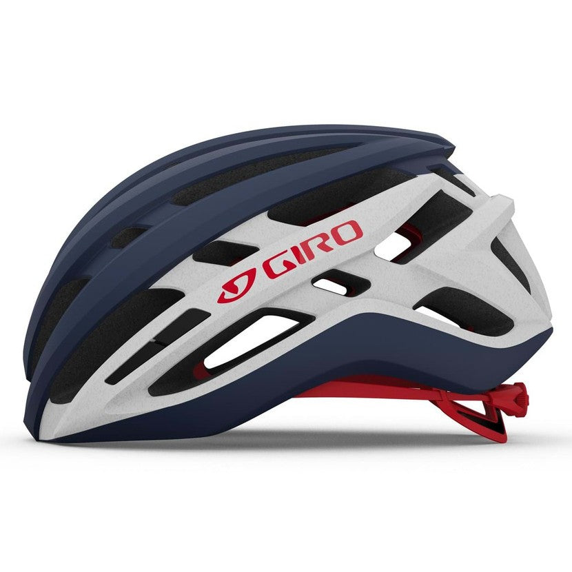 Giro Agilis Bike Helmet - Matte Midnight / White / Red (Non-MIPS)