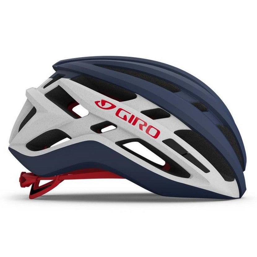Giro Agilis Bike Helmet - Matte Midnight / White / Red (Non-MIPS)