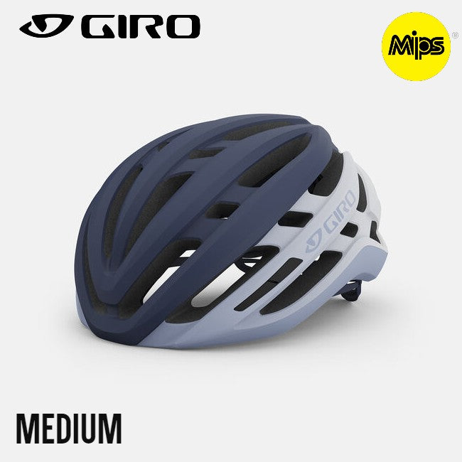 Giro Women's Agilis MIPS Bike Helmet - Matte Midnight / Lavender Gray