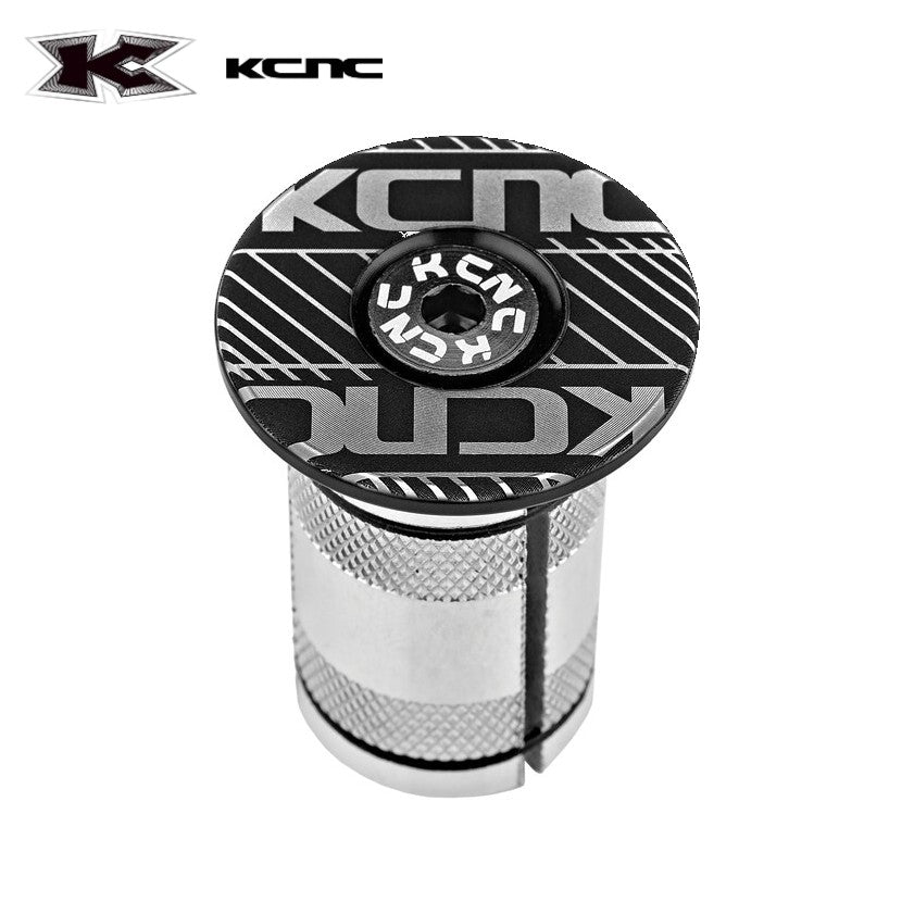 KCNC Aheadset Cap II with Expander for Carbon Forks - Black