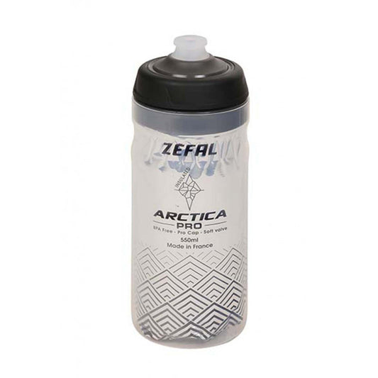 Zefal Arctica PRO 55 Insulated 550ml Water Bottle for Bikes - Gray