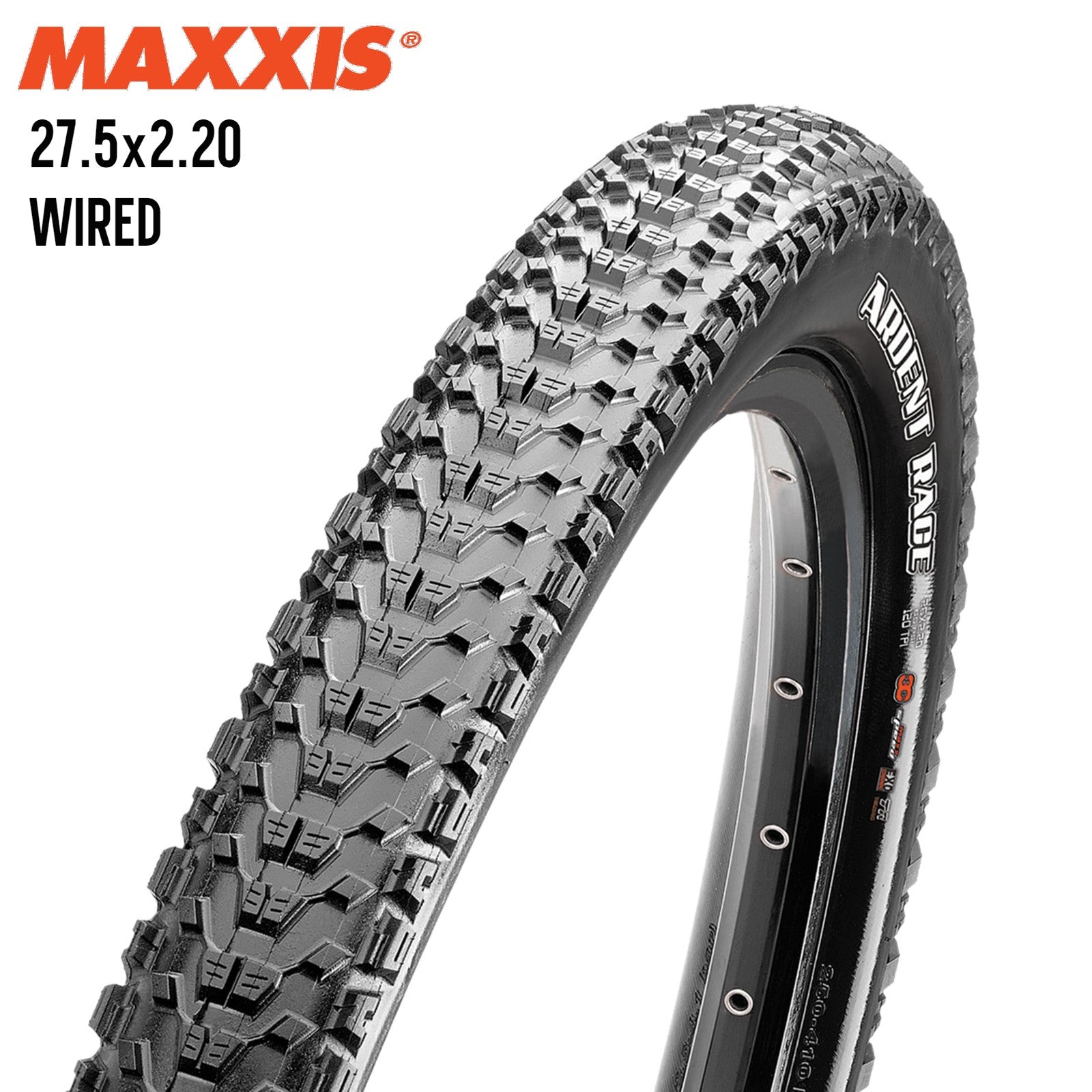 Maxxis Ardent Race XC MTB Tire Wire Black – Supreme Bikes PH - Main Image