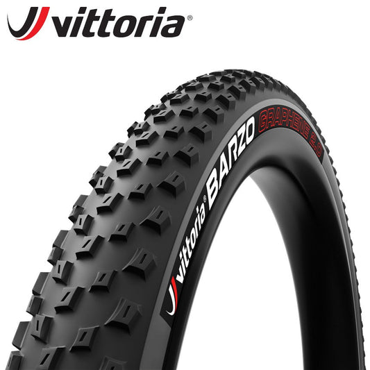 Vittoria Barzo MTB All-Rounder / XC Tire 26er Tubeless TNT - Anthricite Gray / Black