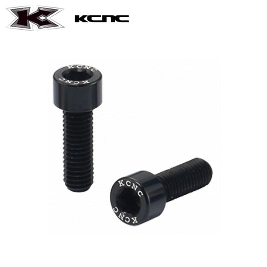 KCNC Bottle Cage Bolt Aluminum 7075 M5*15mm - Black
