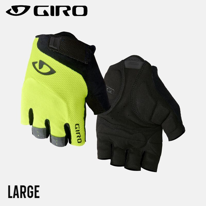 Giro Bravo GEL Bike Gloves - Highlight Yellow