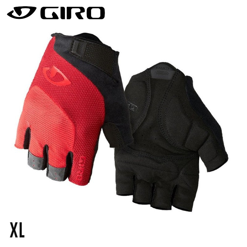 Giro Bravo GEL Bike Gloves - Bright Red