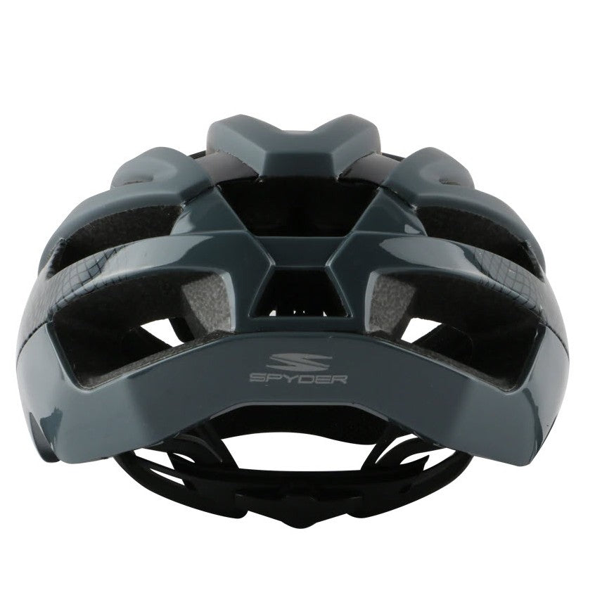 Spyder CARVE Road Bike Helmet with FIDLOCK Aero and Lightweight - Matte Gray / Black