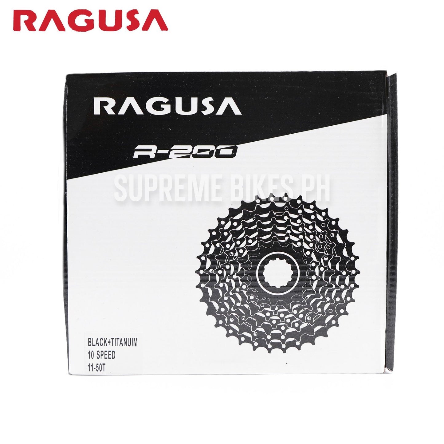 Ragusa R-200 10-Speed Cassette Sprocket - 11-50T Titanium
