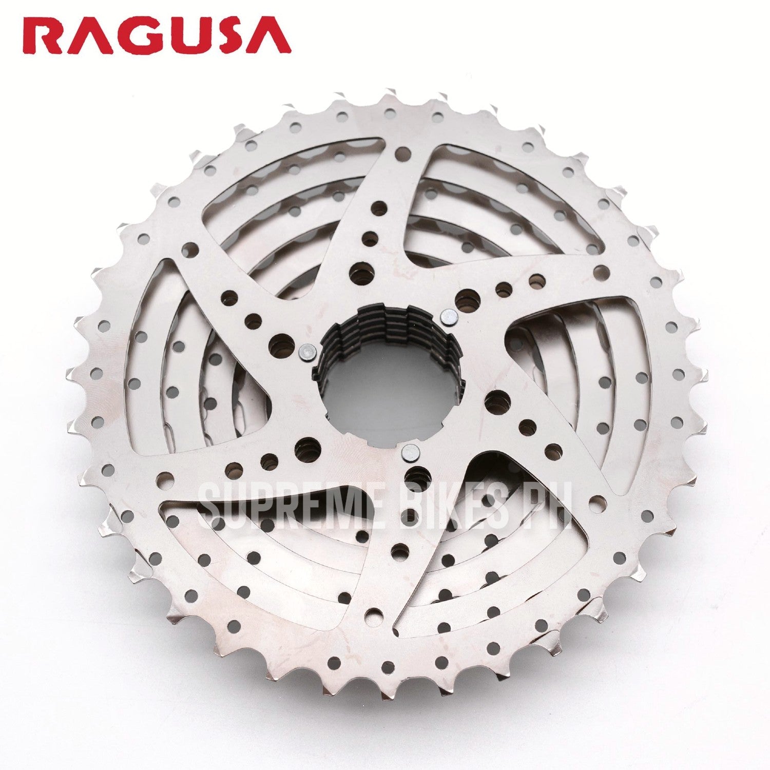Ragusa R-200 8-Speed Cassette Sprocket - 11-36T Titanium – Supreme Bikes PH