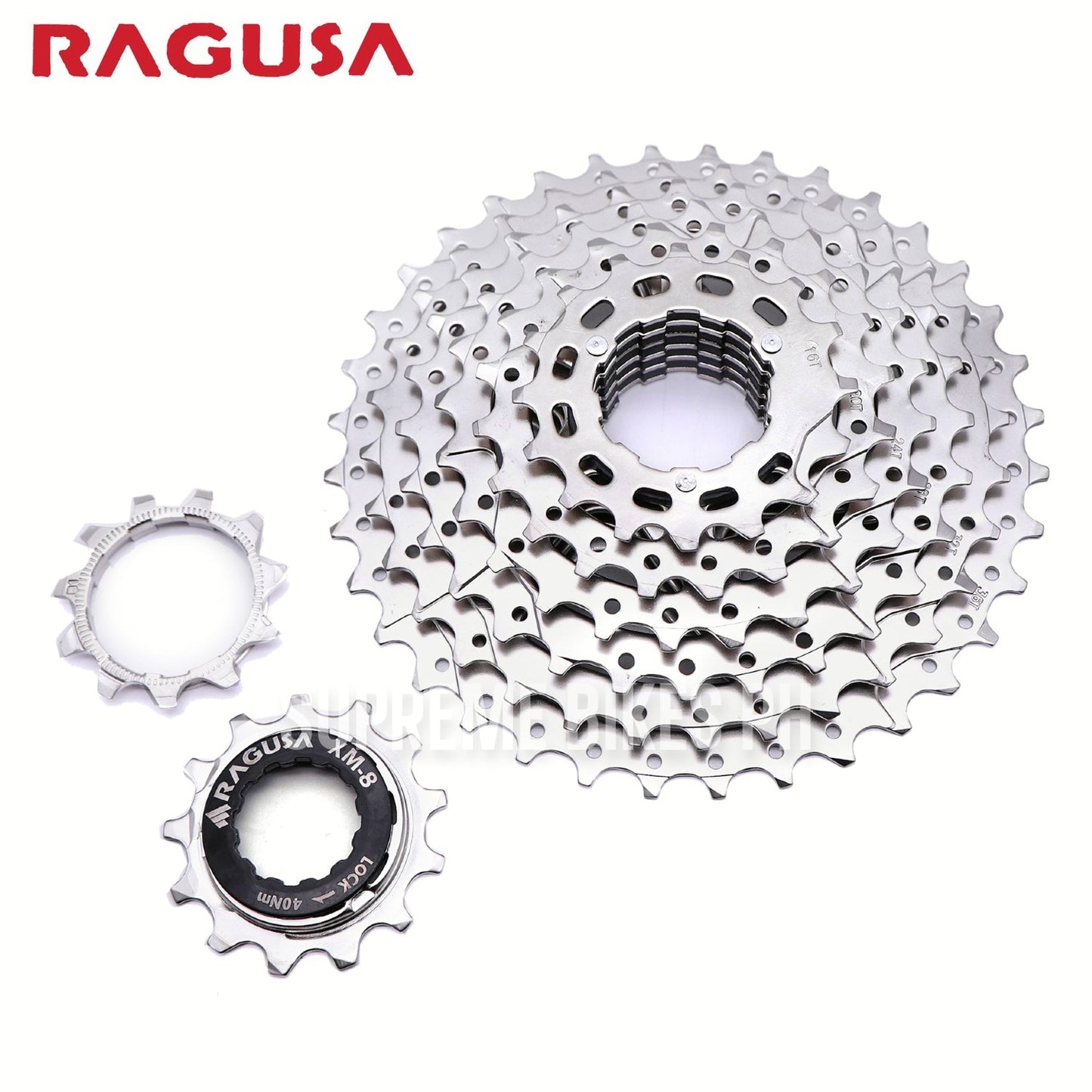 Ragusa R-200 8-Speed Cassette Sprocket - 11-36T Titanium