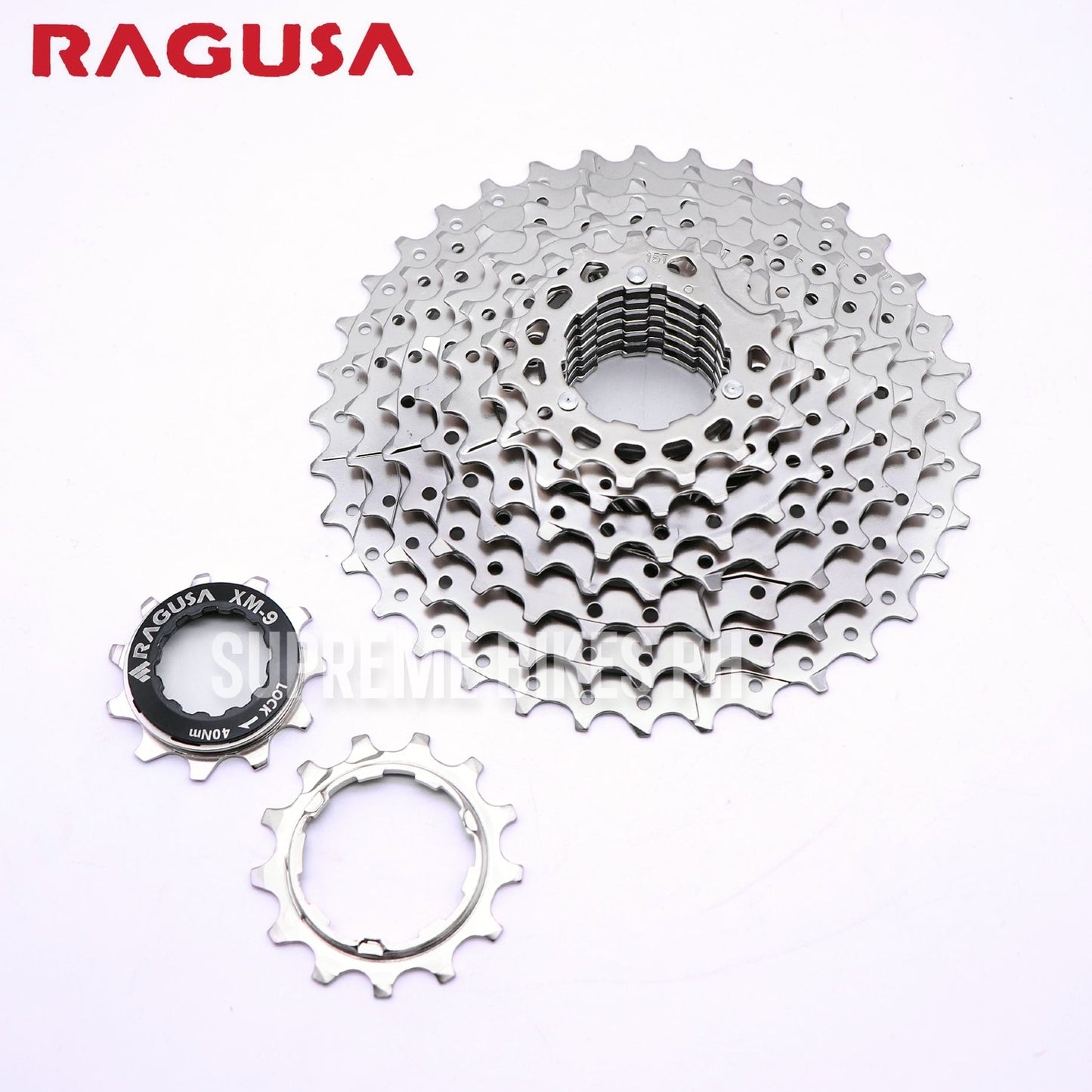 Ragusa R-200 9-Speed Cassette Sprocket - 11-36T Titanium