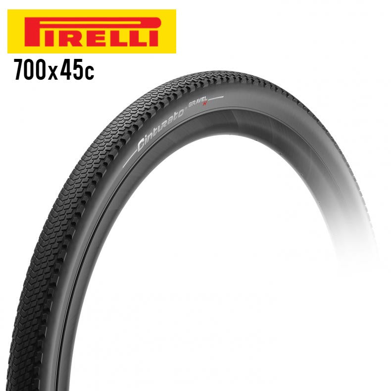 Pirelli Cinturato Gravel H 700c Tubeless Bike Tire SpeedGrip - Black