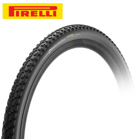 Pirelli Cinturato Gravel M Tubeless Mixed Terrain 700c Bike Tire SpeedGrip - Black