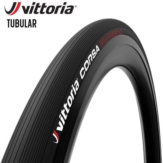 Vittoria Corsa Tubular Race Road Bike Tire Cotton & Graphene - Black