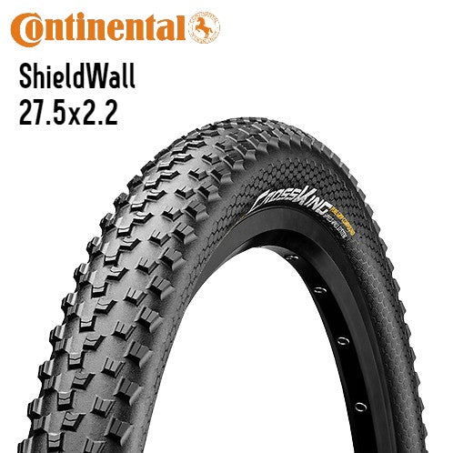 Continental Cross King ShieldWall MTB Tires Tubeless Ready PureGrip 27.5