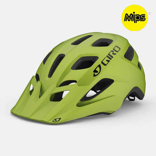 Giro Fixture MIPS Mountain Bike MTB Helmet - Matte Ano Lime